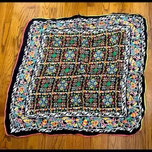 Forever 21 Colorful Kaleidoscope Square Scarf NEW